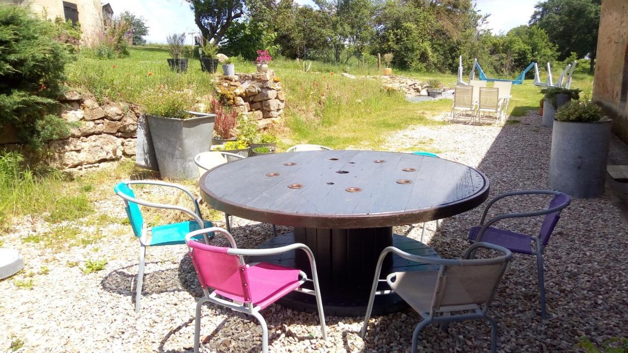 Domaine De La Madeleine Bed and Breakfast Ygrande Exteriör bild